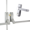 Br377Ese Br1413Le Briton 377 Double Door Panic Bar With Latch And Bolt And Briton 1413Le Group
