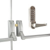 Br377Ese Br9260 Briton 377 Double Door Panic Bar With Latch And Bolt And Briton 9260 Group