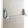 Briton 378 Single Door Panic Bar With Latch In Situ