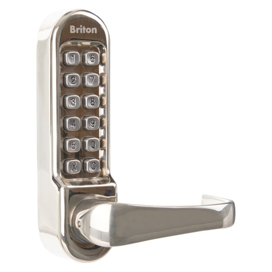 Briton 9260 Mechanical Code Lock Outside Access Device Angled