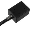 Close-up of the power component for the briton 996 hold open free swing door closer en5 showing a black rectangular unit with cable connection