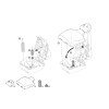 Diagram showing parts assembly of the Brayden Junior including head, torso, springs, and small components