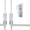 Brdpbb Br1413Ke Briton Double Door Panic Bar With Bolts And Briton 1413Ke Group