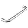 Briton d shaped pull handle 22mm diameter 300mm length shown from an angled view