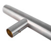 Close up of the metal briton 4700 pillar pull handle showing the cylindrical part and connecting screw