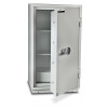 burton firebrand xl size 2 safe with door open showing multiple shelves inside