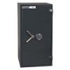 front view of firesec 1060 size 3 showing its closed door with a digital keypad lock and handle