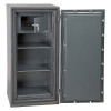 firesec 1060 size 3 showing the product with the main door and inner lockbox door open and empty inside