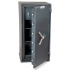 firesec 1060 size 3 safe with door open showing interior shelves and locking bolts