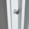 Close-up of a locking bolt on the burton firesec 60 size 4 fire security safe showing its metal finish