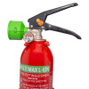 Close-up of the top part of the Cfmm0 5L Ceasefire Multi Max L Ion Fire Extinguisher showing the handle and pressure gauge