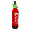 Red Cfmm1L Ceasefire Multi Max L Ion Fire Extinguisher 1L shown from the side with label and green nozzle cover