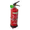 Cfmm2 Multimax 2L L Ion Fire Extinguisher shown angled with red body, green nozzle cap, and black handle