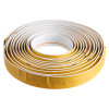 Roll of Cfpfpsmwreel Fire Door Seal Roll White Front with protective backing paper visible on a white background