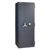 chubbsafes duoguard 300 safe showing an angled guard lifted on the door handle