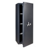chubbsafes duoguard 300 safe with door open showing empty interior shelves