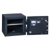 chubbsafes duoguard 40 safe with the door open showing the empty interior and shelf