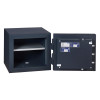 chubbsafes duoguard 40 safe shown fully open with interior shelf visible