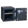 chubbsafes duoguard 60 safe with door fully open showing empty interior and a shelf inside