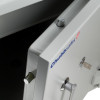 Locking bolts on a Chubbsafes executive 65 safe door shown in close up view