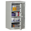 Chubbsafes Forceguard Size1 door open showing shelves with boxes and items inside