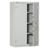 chubbsafes forceguard size2 with door open showing four empty shelves inside