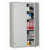 Chubbsafes Forceguard Size4 door shown open with shelves containing folders and boxes inside