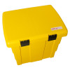 UltraFire Yellow Weatherproof Grit Bin Angled