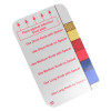 letterblox letterbox blanking plates guide showing instructions and colour coded knob sizes with spacers