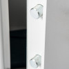 Close-up of locking bolts on the de raat protector mp1 deposit safe key lock showing metal bolts engaging
