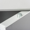 de raat protector mp1 deposit safe key lock showing a close-up of the top locking bolt on a white textured surface
