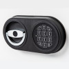 de raat protector mp2 deposit safe electronic lock shown from an angled view with keypad and handle visible
