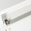 de raat protector mp2 deposit safe key lock showing close-up of deposit drawer lock mechanism