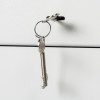 Key on a ring in the deposit drawer lock of a de raat protector mp3 deposit safe electronic lock