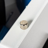 de raat protector mp3 deposit safe electronic lock showing a close-up of the top locking bolt on a white surface