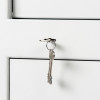 de raat protector mp3 deposit safe key lock showing keys in a lock on a white deposit drawer