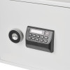 de raat protector 60 es020 safe lock close up showing combination dial and keypad panel