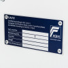 Informational panel showing certification details and resistance grade for de raat drs prisma security safe electronic lock