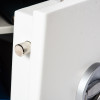 locking bolt on the de raat drs prisma security safe electronic lock showing part of the mechanism