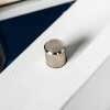 de raat drs prisma security safe key lock showing a close-up of one of the top locking bolts on a white surface