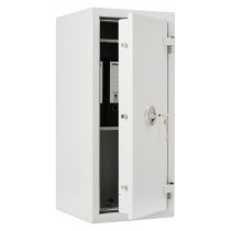 de raat drs prisma security safe electronic lock with door ajar showing inside compartments