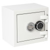 de raat drs prisma security safe electronic lock shown from an angled view with keypad and handle visible