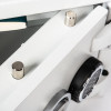 Top locking bolts on the de raat drs prisma security safe electronic lock shown in close-up view