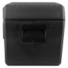 sentrysafe fhw40100 fireproof box shown from the side with a black textured surface and handle recess