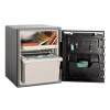 Sentry Safe SFW205GPC - Fire and Water Proof Safe open and drawer pulled out