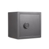 front angled view of the grey de raat vega s2 45 safe with electronic lock