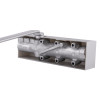 dorma ts72v overhead door closer silver showing the back view of the mechanism inside the casing