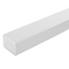 End part of dorma ts91emf electromagnetic hold open arm shown in white finish