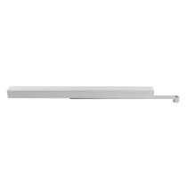 front view of dorma ts91emf electromagnetic hold open arm shown against a white background