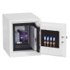 phoenix datacare 2001 electronic lock shown with door fully open revealing keys and contents inside